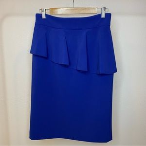 Peplum skirt